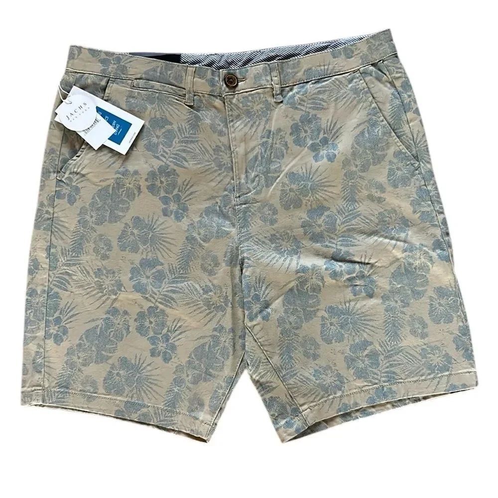 NEW Jachs Mens Khaki Shorts